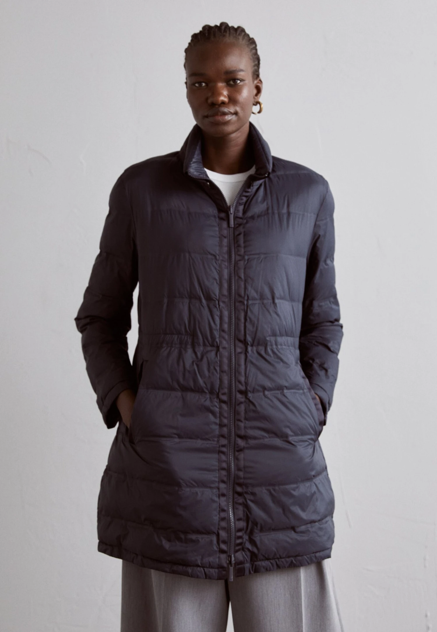 Emporio Armani Outerwear - Winterjas - Blue Navy 1 Emporio Armani Outerwear - Winterjas - Blue Navy