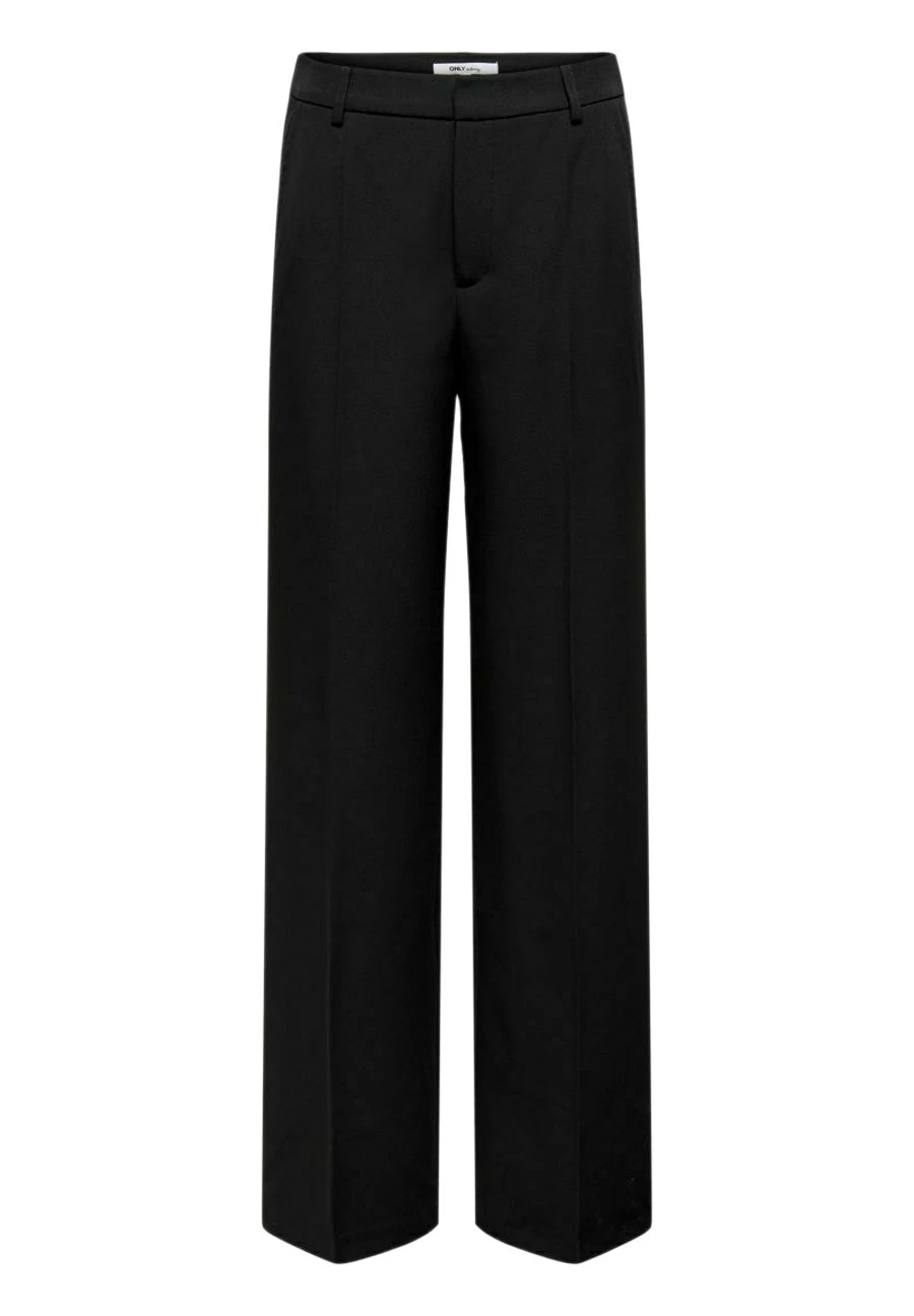 ONLY Wide Fit - Broek - Black 4 ONLY Wide Fit - Broek - Black - Afbeelding 4