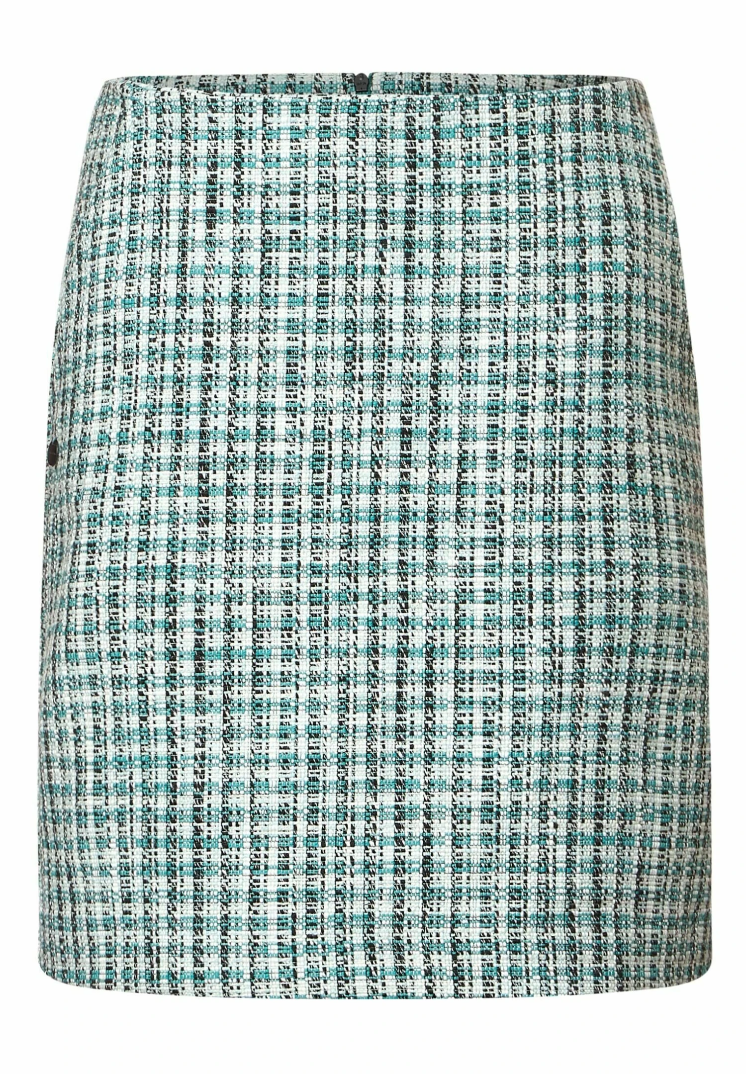 STREET ONE Bouclé- A-Lijn Rok - Grün 5 STREET ONE Bouclé- A-Lijn Rok - Grün - Afbeelding 5