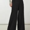 Patrizia Pepe Essential- Broek - Nero