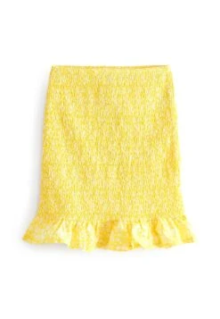 Next Slim Fit Shirred Mini- Minirok - Yellow Ditsy 7 Next Slim Fit Shirred Mini- Minirok - Yellow Ditsy -Only Mode Winkel 9cd7aca8f2e84b2dade7db26495ee146