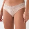 Next Dot Print High LegKnickers 4 Pack - Slip - Nude M