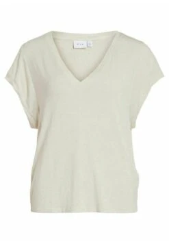 Vila Kurzärmeliges - T-Shirt Basic - Birch -Only Mode Winkel 9ea6e0b45a7b400ea5d9b03f4f022f3f