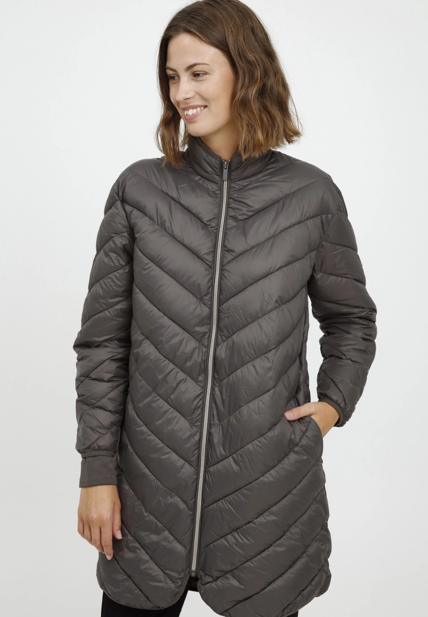 Fransa Frbapadding 5 Outerwear - Winterjas - Green Ink 1 Fransa Frbapadding 5 Outerwear - Winterjas - Green Ink