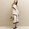 KOCHÉ Dress - Etui-Jurk - White