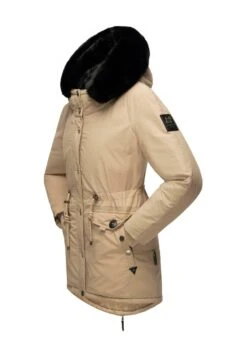 Navahoo Sweety Deluxe - Winterjas - Taupe -Only Mode Winkel 9f1a65f3a5404523ba8e0eade3b5d35d