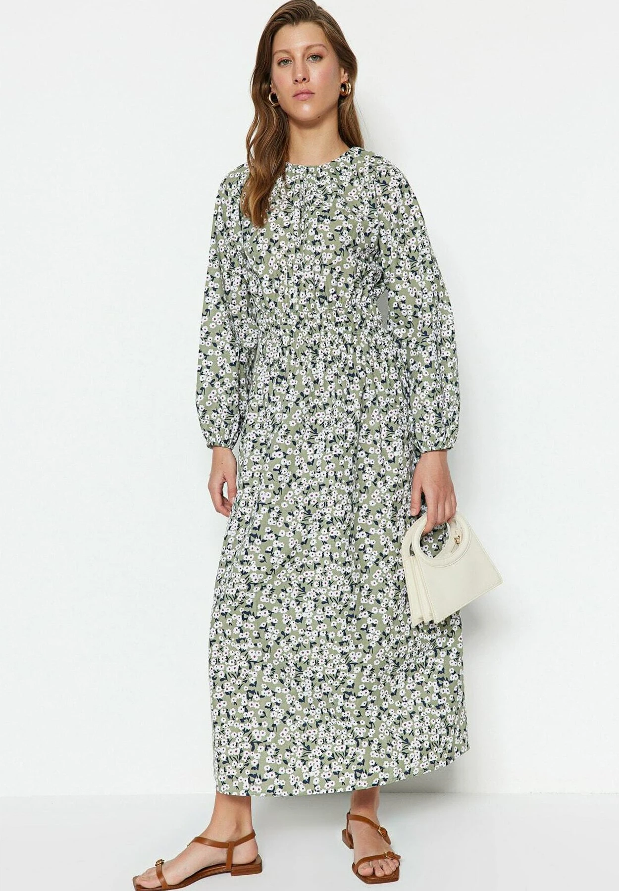 Gewoontjes - Maxi-Jurk - Light Green 1 Gewoontjes - Maxi-Jurk - Light Green