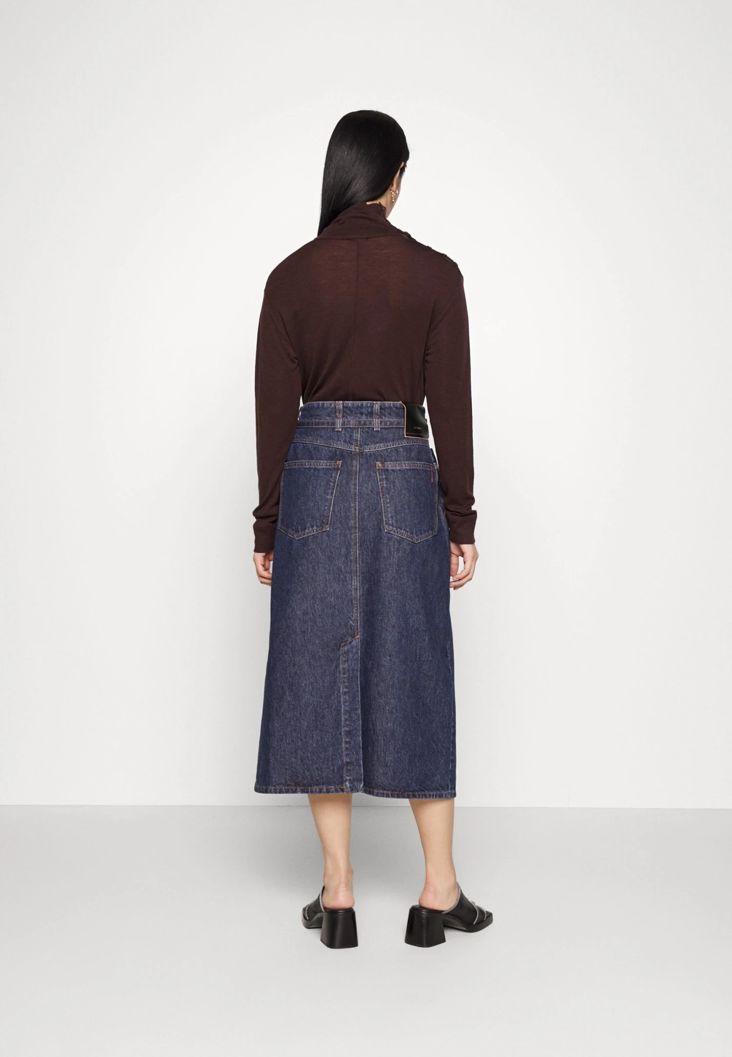 Sportmax Terni - Jeansrok - Blu Notte 3 Sportmax Terni - Jeansrok - Blu Notte - Afbeelding 3