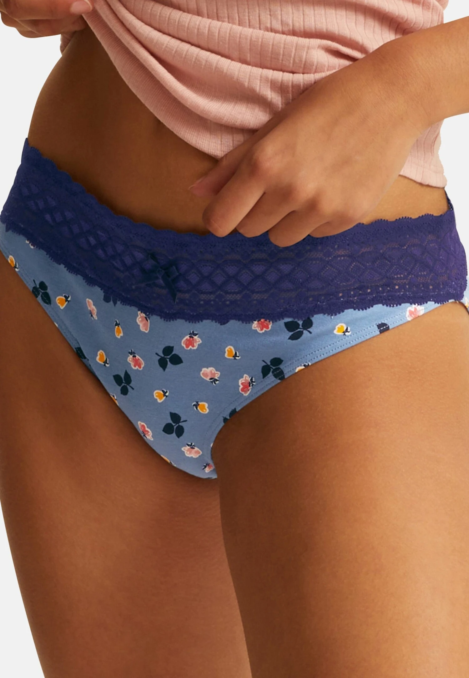 3 Pack - Slip - Navy Blue,Light Bleu 2 3 Pack - Slip - Navy Blue,Light Bleu - Afbeelding 2