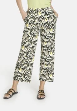 Gerry Weber Gemusterte- Broek - Grün Druck