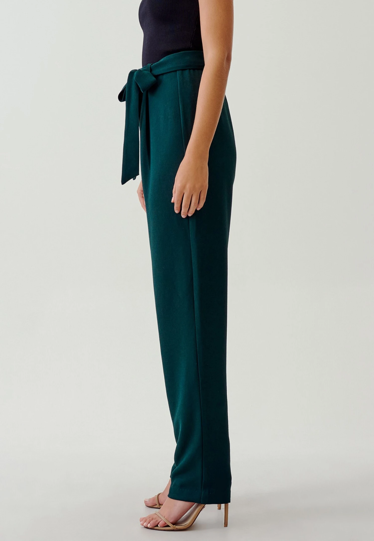 Tussah Alana- Broek - Emerald 5 Tussah Alana- Broek - Emerald - Afbeelding 5