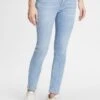 01:00 Slim Fit - Mid Waist - Slim Fit Jeans - Eisblau