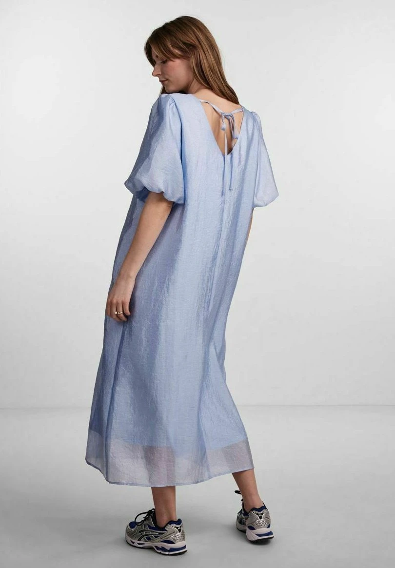 Pieces Midi Pcjoy - Jurk - Airy Blue 2 Pieces Midi Pcjoy - Jurk - Airy Blue - Afbeelding 2
