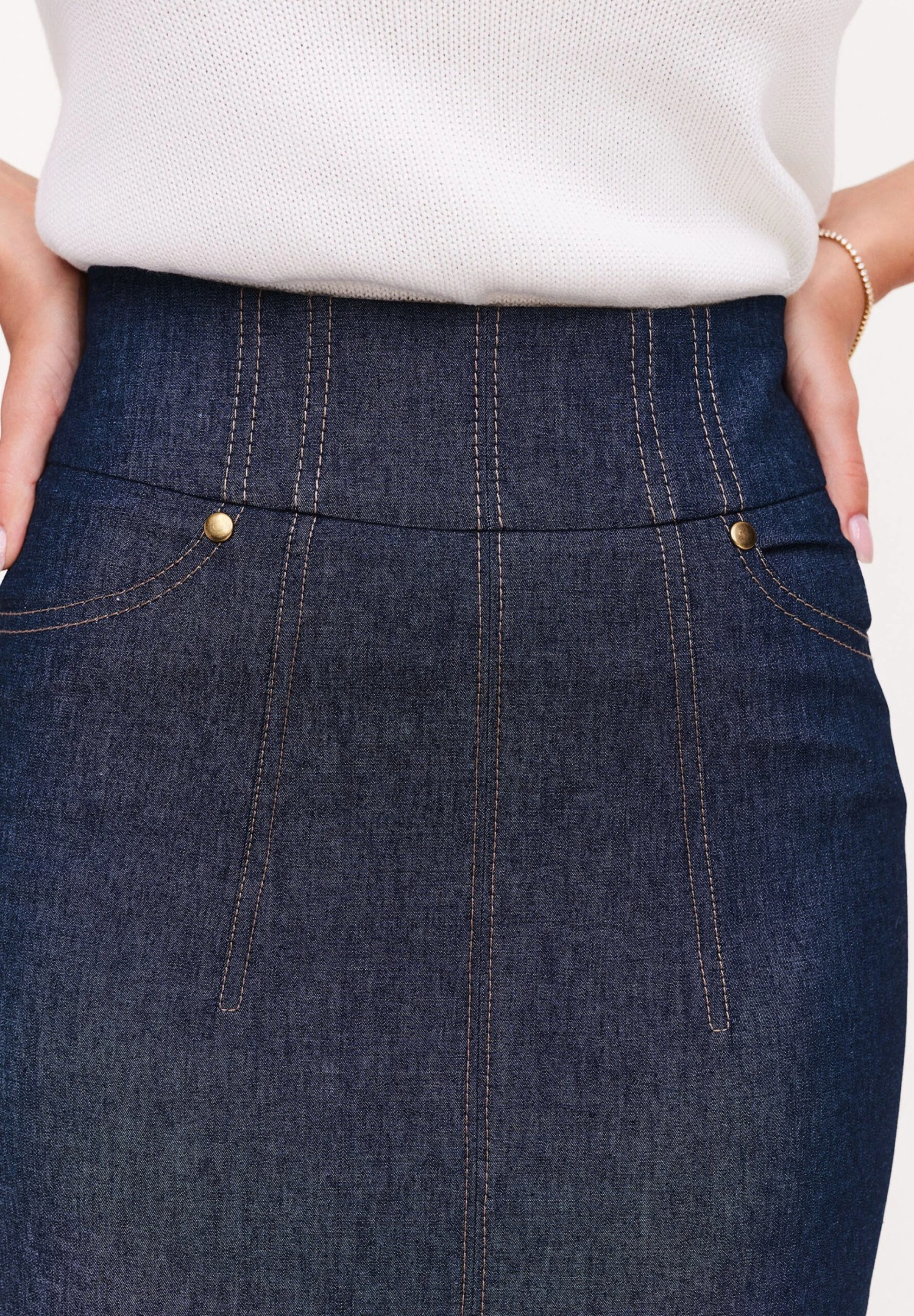 Kokerrok - Navy 6 Kokerrok - Navy - Afbeelding 6