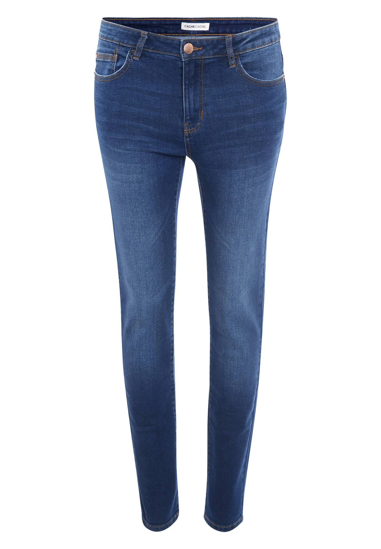 Slim Fit Jeans - Stone Blue Denim 5 Slim Fit Jeans - Stone Blue Denim - Afbeelding 5