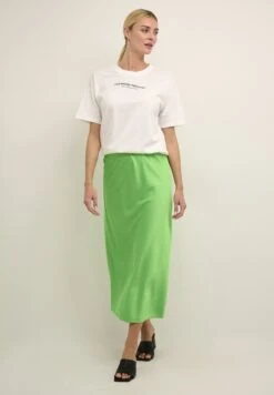 Kaffe Kasasmina - A-Lijn Rok - Poison Green -Only Mode Winkel a2e2917d202c468ca33d1659451e7817