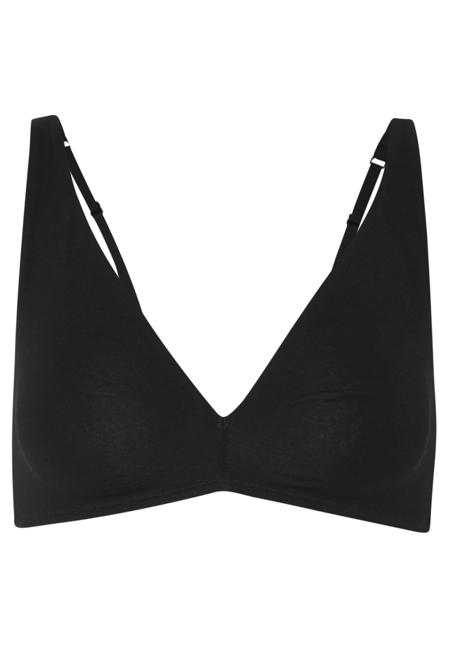 Calida Natural Comfort Damen - Triangel Bh - Black 4 Calida Natural Comfort Damen - Triangel Bh - Black - Afbeelding 4