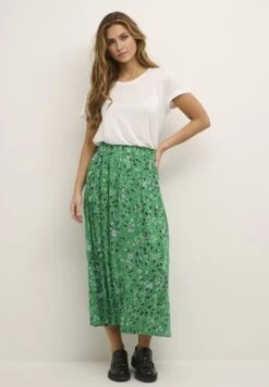 Kaffe Kavilia Amber - Maxirok - Bright Green Black Flower 6 Kaffe Kavilia Amber - Maxirok - Bright Green Black Flower -Only Mode Winkel a32b3f3287624aad90a46f9f58e549db