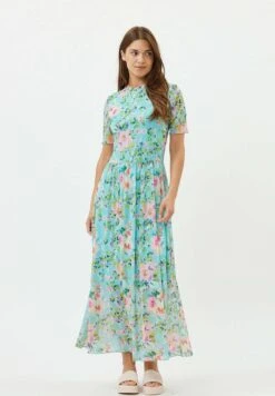 Moves Malissa - Maxi-Jurk - Aqua Splash