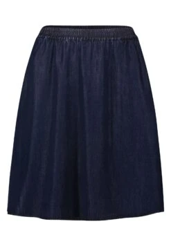 Zero Eingrifftasche - A-Lijn Rok - Dark Blue Denim -Only Mode Winkel a39b96e29bf9493db1759529611cc5f2