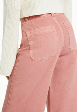 BERSHKA Culottes- Flared Jeans - Pink 7 BERSHKA Culottes- Flared Jeans - Pink -Only Mode Winkel a3fd7804ae8c42c78c156613ae06534a