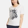 Betty Barclay Mit Aufdruck - T-Shirt Print - Weiß Dunkelblau
