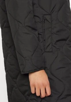 Vila Vimanon Quilted Jacket- Mantel - Black -Only Mode Winkel a47a8fe1a4684d569a222a328c88ebef