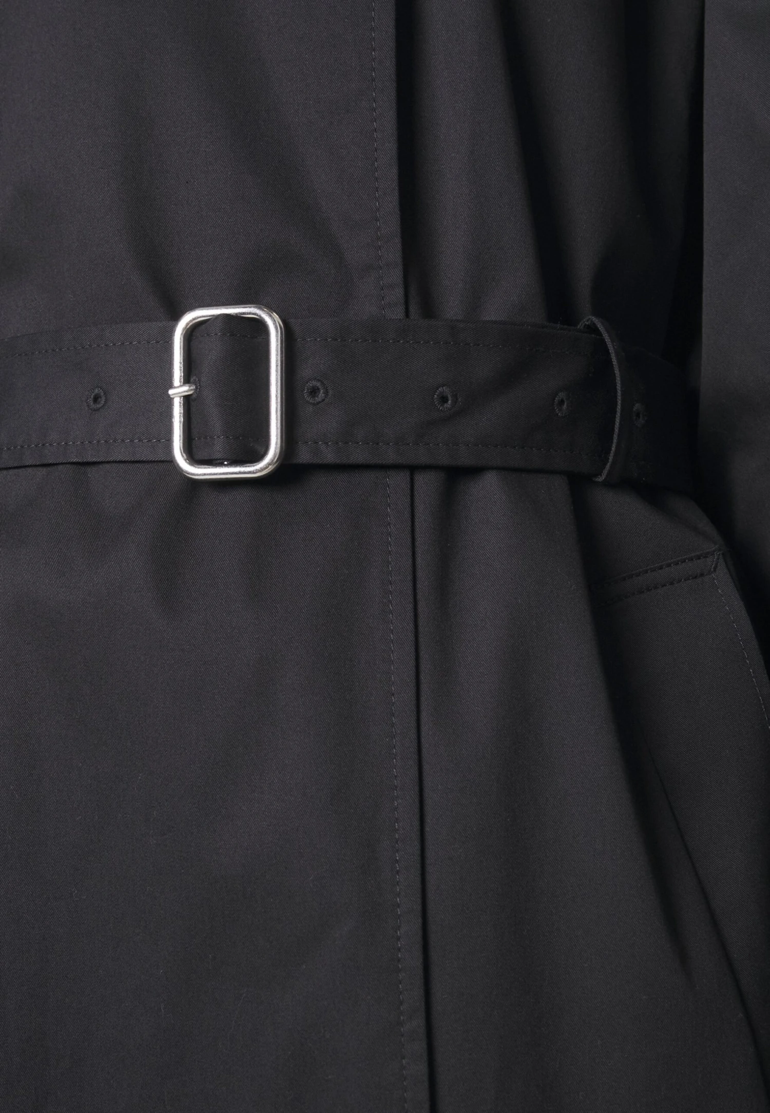 Calvin Klein Essential - Trenchcoat - Black 5 Calvin Klein Essential - Trenchcoat - Black - Afbeelding 5