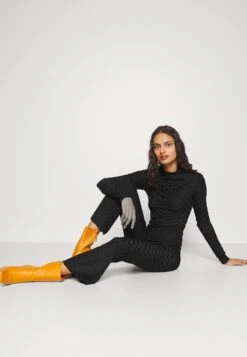 Mads Nørgaard Check Lonnie Pants - Broek - Black -Only Mode Winkel a4b3124347d7408bb19344aee5cf900f