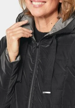 GOLDNER Winterjas - Black / Anthracite -Only Mode Winkel a4e0eb618747441696cc49fd0e478284