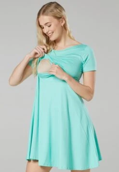 Jurk - Light Green -Only Mode Winkel a4ef130245174f32bc71f9aecf44c1e8