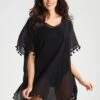 Seafolly Amnesia Kaftan - Strandaccessoire - Black