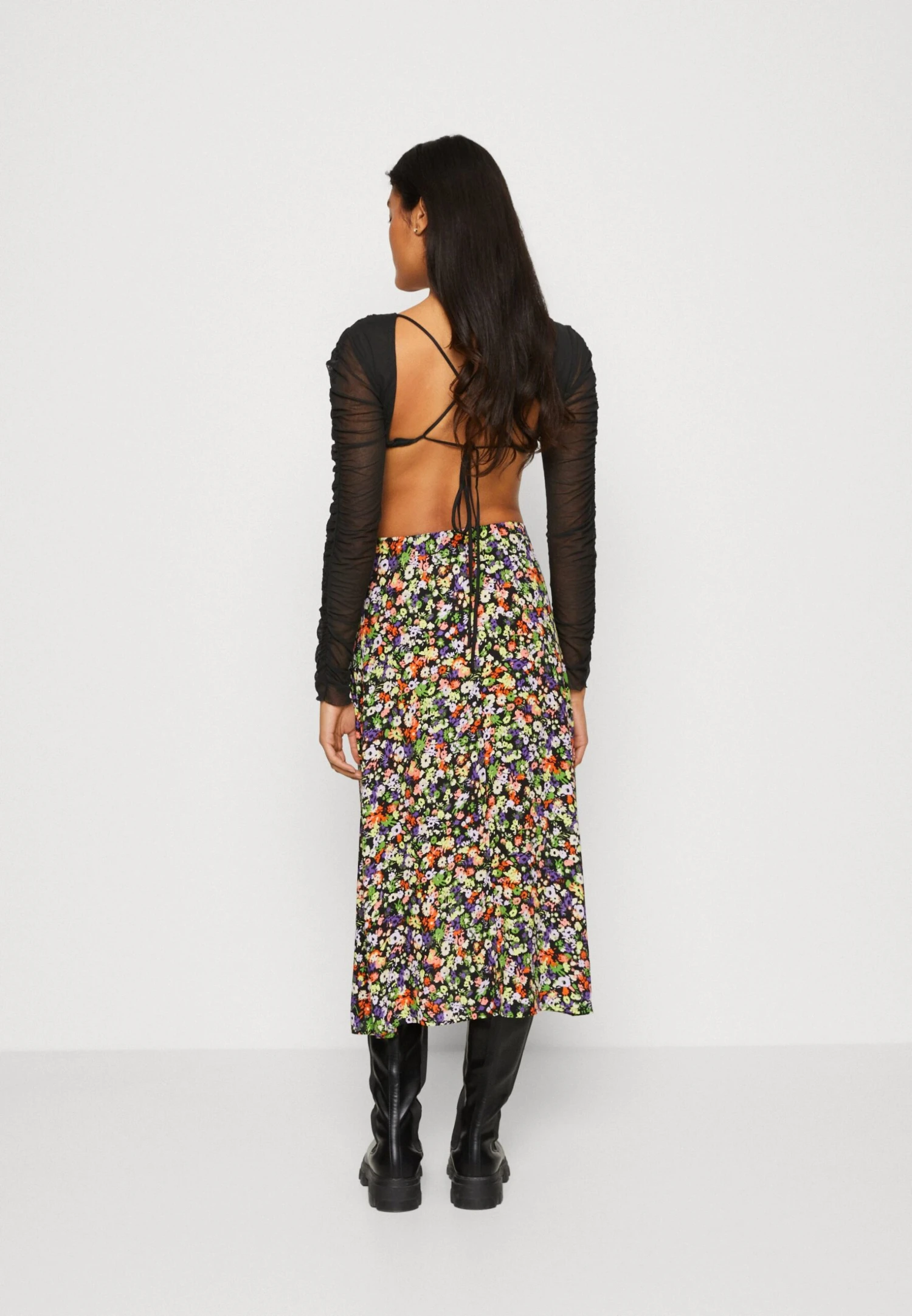 B.young Ibane Skirt - A-Lijn Rok - Purple/Corallites Mix 3 B.young Ibane Skirt - A-Lijn Rok - Purple/Corallites Mix - Afbeelding 3