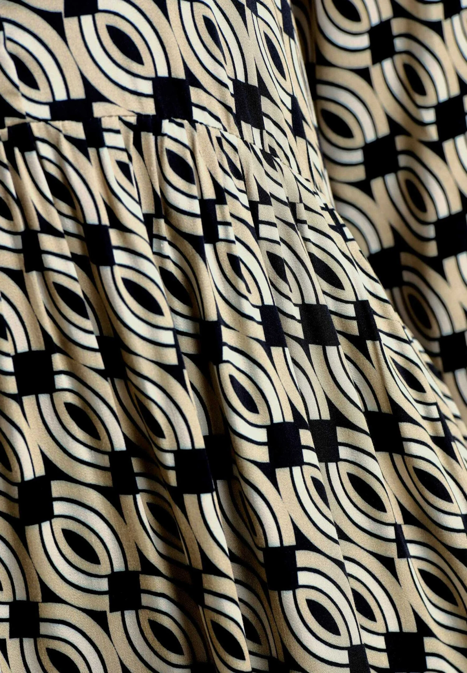 Blousejurk - Taupe 6 Blousejurk - Taupe - Afbeelding 6