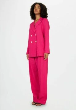 Flare - Broek - Fucsia -Only Mode Winkel a5e443c195324b6195ee11547cfb779d