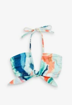 Next Bandeau Multiway Standard - Bikinitop - Blue/Coral/Pink Tie Dye -Only Mode Winkel a64dea4ad05d49b9a4ee2f0b26e99acf