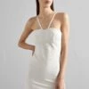 HERVE LEGER Hl Mini Dress - Etui-Jurk - White