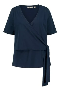 Ulla Popken Wickeloptik,Biobaumwolle - T-Shirt Basic - Dunkles Marine 7 Ulla Popken Wickeloptik,Biobaumwolle - T-Shirt Basic - Dunkles Marine -Only Mode Winkel a6b73a8de6294acf9978f28bac70397a