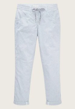 Tom Tailor Tapered - Broek - Blue Stripe Pants -Only Mode Winkel a6ba839ac1fb4c39bc9a17f03ce11f02