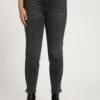 Ulla Popken Slim Fit Jeans - Gris Denim