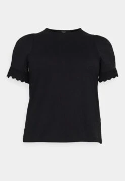 Vero Moda Curve Vmpanna Glenn- T-Shirt Basic - Black -Only Mode Winkel a8917bb4905c46c1b8e9fb1e3a832f81