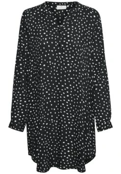 Kaffe Kamarana- Jurk - Black/Chalk Dots -Only Mode Winkel a8c1394b9f2d46329fb18efe379ff98f