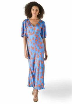 Evora Poppy Print - Galajurk - Blue