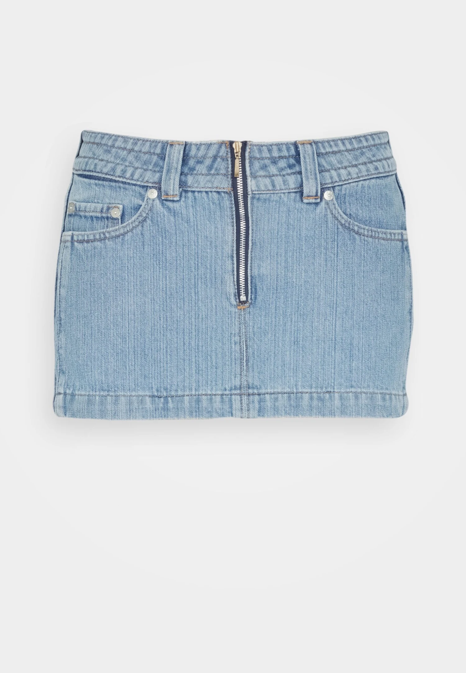 WEEKDAY Calabasas Skirt - Minirok - Novel Blue 5 WEEKDAY Calabasas Skirt - Minirok - Novel Blue - Afbeelding 5