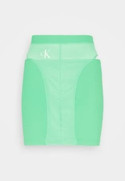 Calvin Klein Jeans Layered Skirt - Minirok - Laguna Green -Only Mode Winkel a9ac2c1f9884448e9581c2359c4be2e9