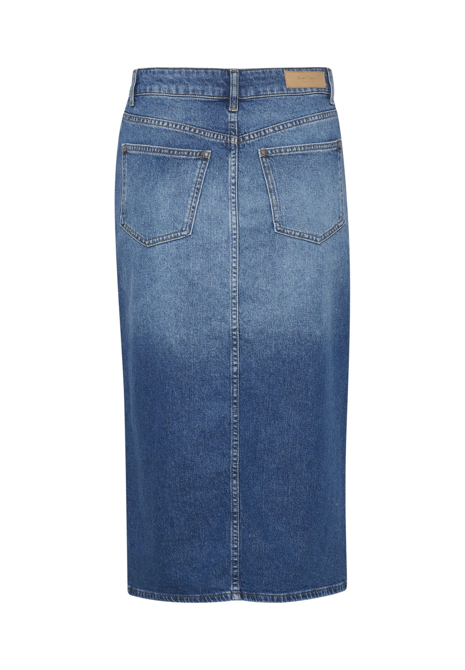 Part Two Dilinpw Sk - Kokerrok - Dark Vintage Denim 6 Part Two Dilinpw Sk - Kokerrok - Dark Vintage Denim - Afbeelding 6