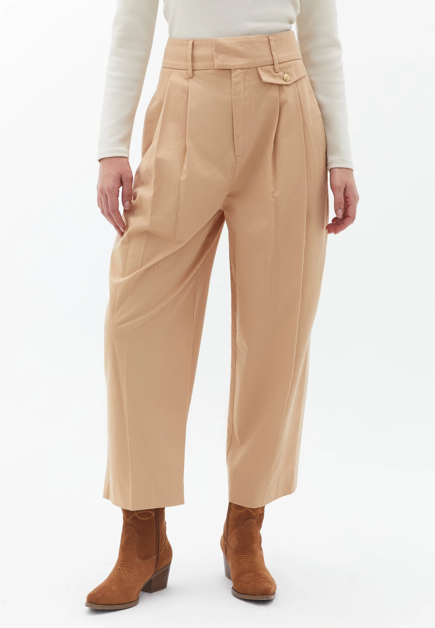 Mit Formgebenden Abnähern - Broek - Latte 1 Mit Formgebenden Abnähern - Broek - Latte