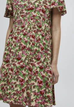 ICHI Ihmarrakech- Jurk - Structured Flower Mix1 -Only Mode Winkel aa2788b7481a4c52ab466b8f7b753c17
