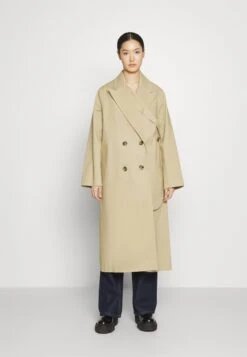 Wood Wood Dominique Wrap Coat - Trenchcoat - Beige