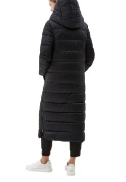 S.Oliver BLACK LABEL Langer Stepp Mit Kapuze - Winterjas - Grey Black -Only Mode Winkel aae2c46147e745d69bfa19b966dc1a5c